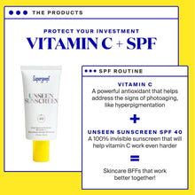 Cargar imagen en el visor de la galería, Unseen Sunscreen 40 SPF