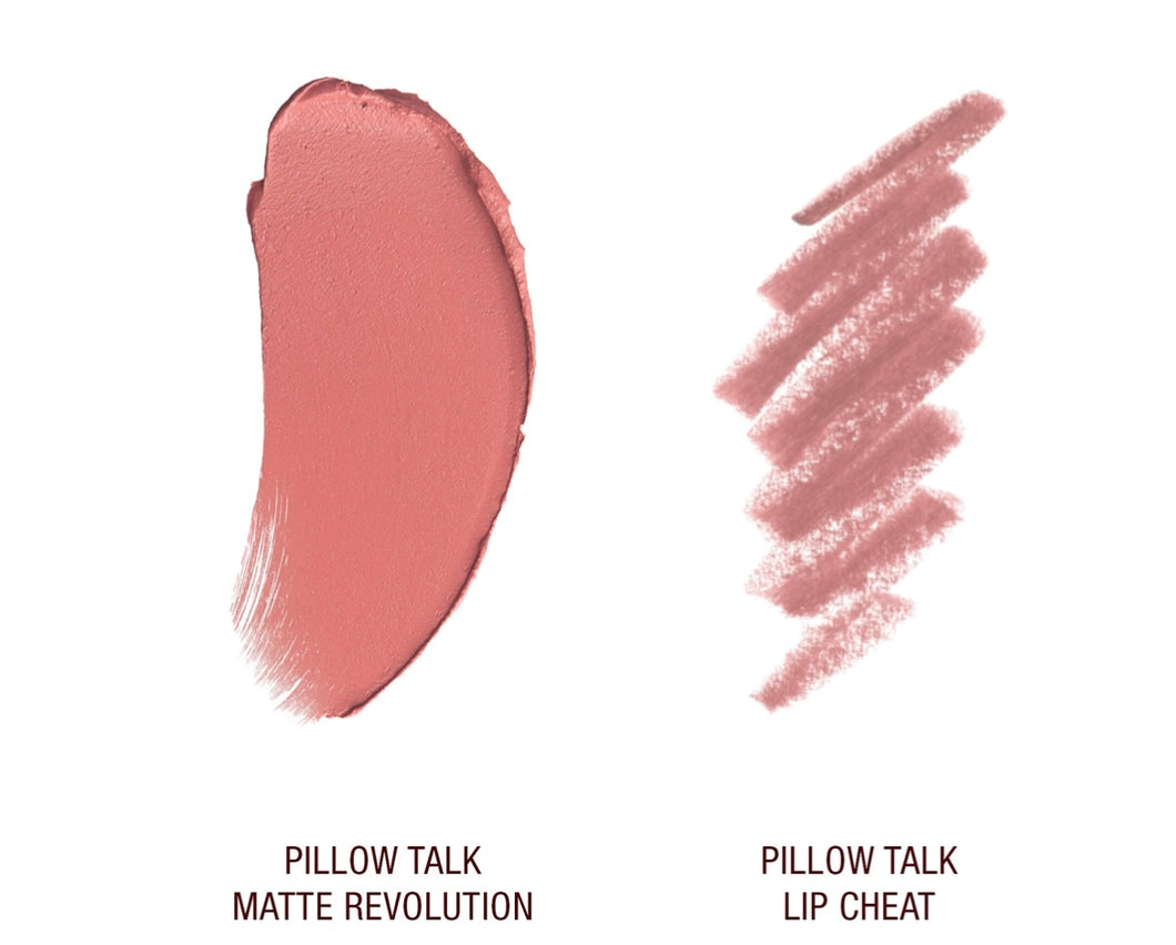 Pillow Talk Lipstick & Liner Set